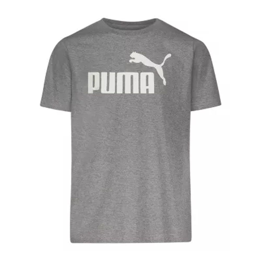 PUMA Big Boys Crew Neck Short Sleeve Graphic T-Shirt