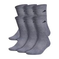 adidas 6 Pair Crew Socks Mens