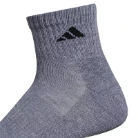 adidas 6 Pair Quarter Ankle Socks Mens