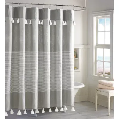 CHF Panama Stripe Shower Curtain
