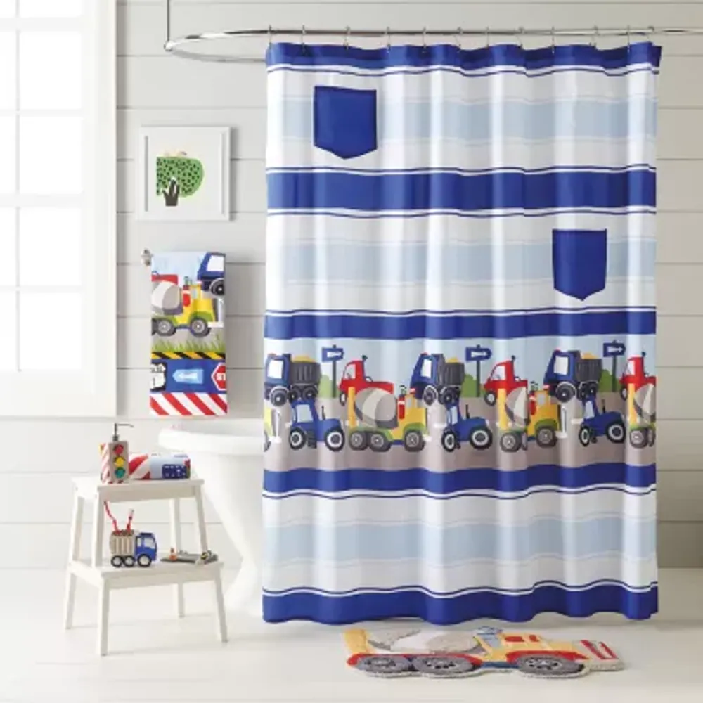 CHF Trains And Trucks Shower Curtain