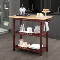 Designs2go Wood-Top Kitchen Islands