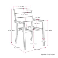 Gallant Patio 5-Piece Dining Set