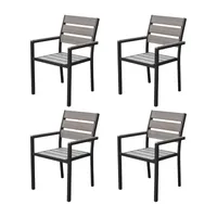 Corliving Gallant 4-pc. Patio Accent Chair