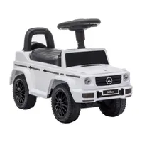 Mercedes Gwagon Push Car White Ride-On Car