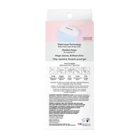 Dashing Diva Glaze Tone Up White Nail Pedi Strips Nail Appliques