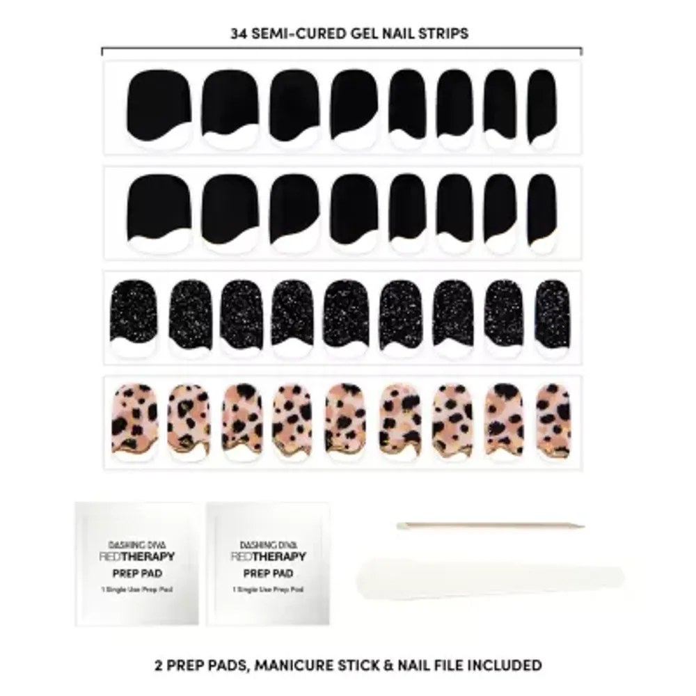 Dashing Diva Glaze Art Nail Strips Appliques