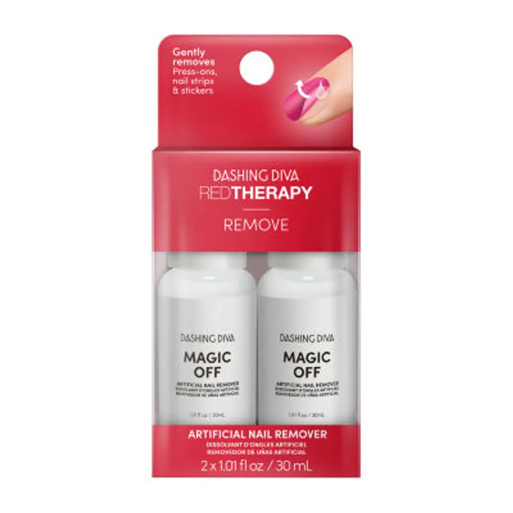 Dashing Diva Magic Off Red Therapy Nail Remover