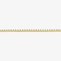 14K Gold 20 Inch Solid Box Chain Necklace