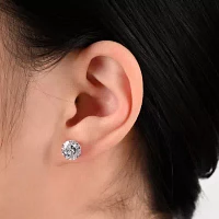 Sterling Silver Cubic Zirconia Earring Set 