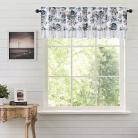 Vhc Brands Annie Floral Rod Pocket Tailored Valances