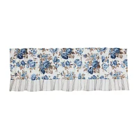 Vhc Brands Annie Floral Rod Pocket Tailored Valances