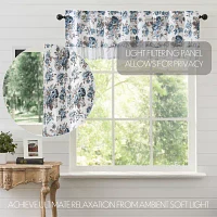 Vhc Brands Annie Floral Rod Pocket Tailored Valances