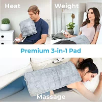 Pure Enrichment Weighted Warmth 3-In-1 Heating Pads