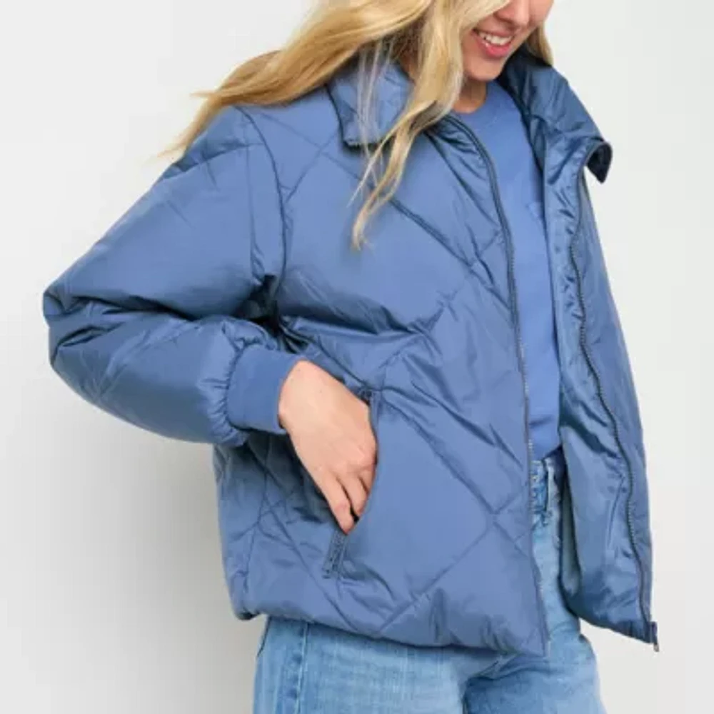 a.n.a Womens Heavyweight Puffer Jacket