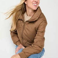 a.n.a Womens Midweight Puffer Jacket