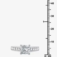 (G-H / Si2-I1) Womens 2 1/2 CT. T.W. Lab Grown White Diamond 10K Gold Side Stone Bridal Set