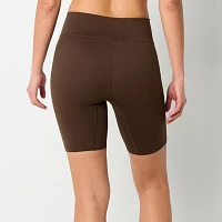 Xersion Womens Seamless Rib Bike Short