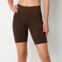 Xersion Womens Seamless Rib Bike Short