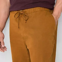 mutual weave Mens Big and Tall Relaxed Fit Pull-On Pants