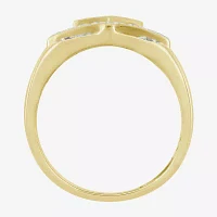Mens CT. T.W. Natural White Diamond 10K Gold Fashion Ring