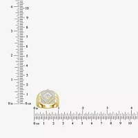 Mens CT. T.W. Natural White Diamond 10K Gold Fashion Ring