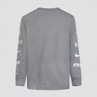 Nike 3BRAND by Russell Wilson Big Boys Crew Neck Long Sleeve T-Shirt