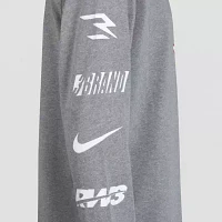 Nike 3BRAND by Russell Wilson Big Boys Crew Neck Long Sleeve T-Shirt