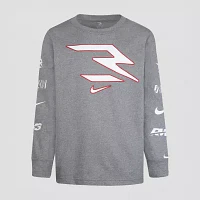 Nike 3BRAND by Russell Wilson Big Boys Crew Neck Long Sleeve T-Shirt