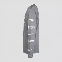 Nike 3BRAND by Russell Wilson Big Boys Crew Neck Long Sleeve T-Shirt