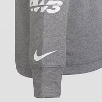 Nike 3BRAND by Russell Wilson Big Boys Crew Neck Long Sleeve T-Shirt
