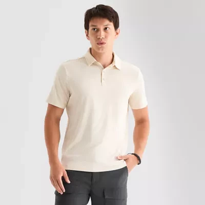 Stylus Mens Regular Fit Short Sleeve Supersoft Essential Polo Shirt