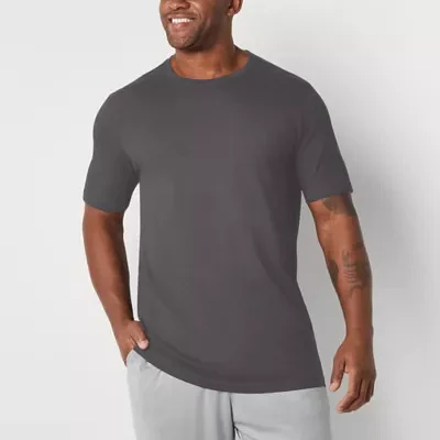 Xersion Xtreme Cotton Mens Crew Neck Short Sleeve T-Shirt