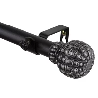 Rod Desyne Pod 1" Adjustable Curtain