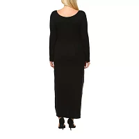 White Mark Ria Maxi Dress - Plus