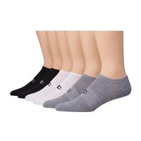 Champion 6 Pair No Show Socks Mens