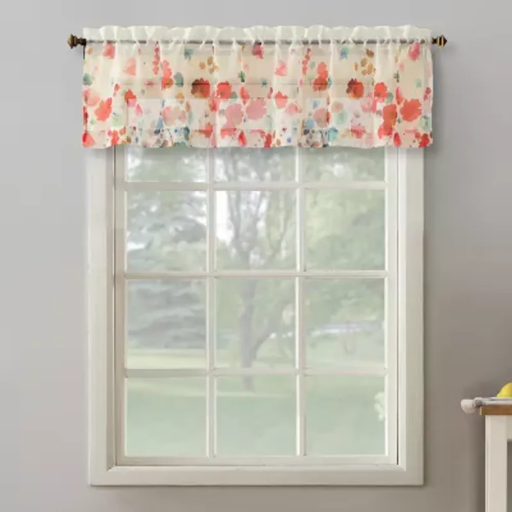 No 918 Rosalee Rod Pocket Tailored Valance