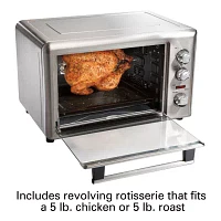 Hamilton Beach® Counter-Top Oven + Convection & Rotisserie