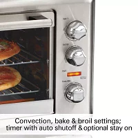 Hamilton Beach® Counter-Top Oven + Convection & Rotisserie