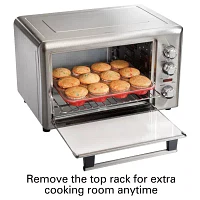 Hamilton Beach® Counter-Top Oven + Convection & Rotisserie