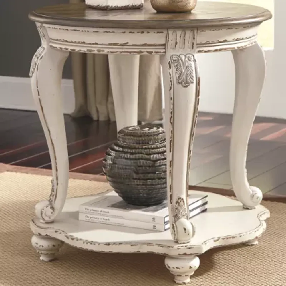 Signature Design by Ashley Realyn 26" Round End Table