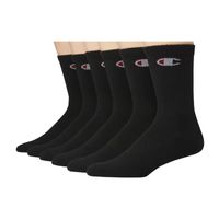 Champion 6 Pair Crew Socks Mens