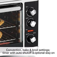 Hamilton Beach® Countertop Oven with Convection Oven & Rotisserie