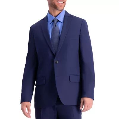 Haggar Active Series Mens Stretch Fabric Slim Fit Suit Jacket