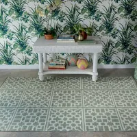 Madcap Cottage By Momeni Lake Trail Geometric Indoor Outdoor Rectangular Accent Rug