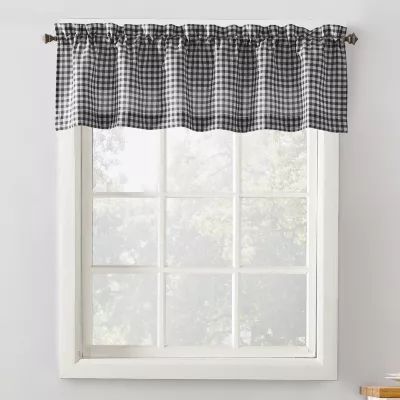 No 918 Perry Rod Pocket Tailored Valance