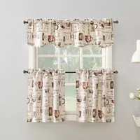 No 918 Berkley Kitchen Rod Pocket Scallop Valance