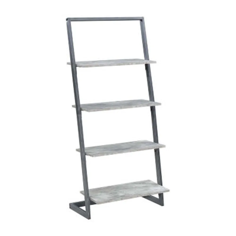 Graystone Office And Library Collection 4-Shelf Bookcase