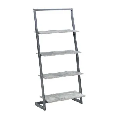 Graystone Office And Library Collection 4-Shelf Bookcase