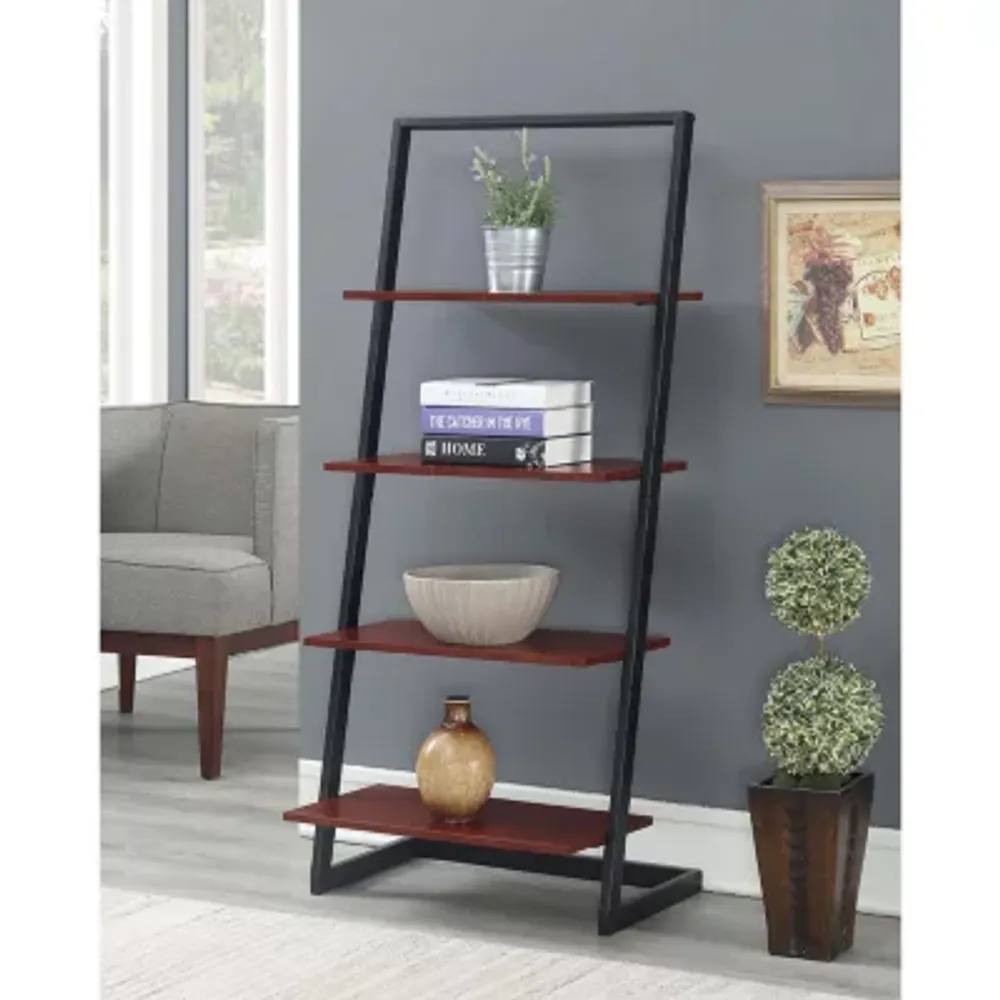 Graystone Office And Library Collection 4-Shelf Bookcase